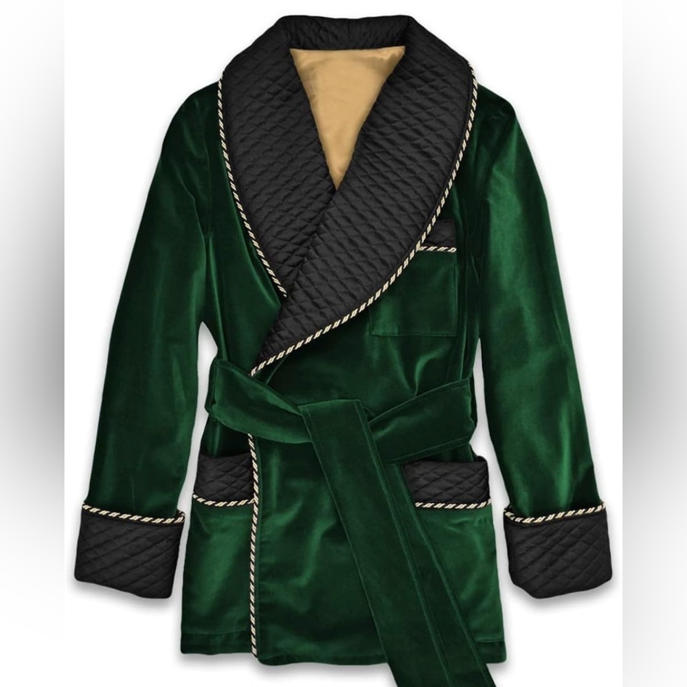 Fam Studio smoking jacket.